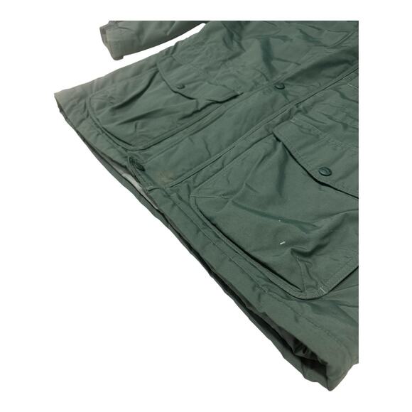 Vintage LL Bean Men's Thinsulate Thermal Insulation Parka L Green Chore Jacket - Picture 14 of 15